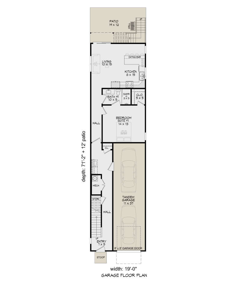 House Plan House Plan #34980 Drawing 1