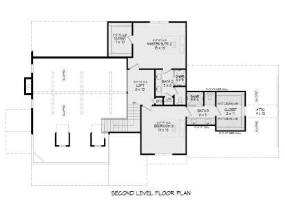 Second Floor for House Plan #940-01408