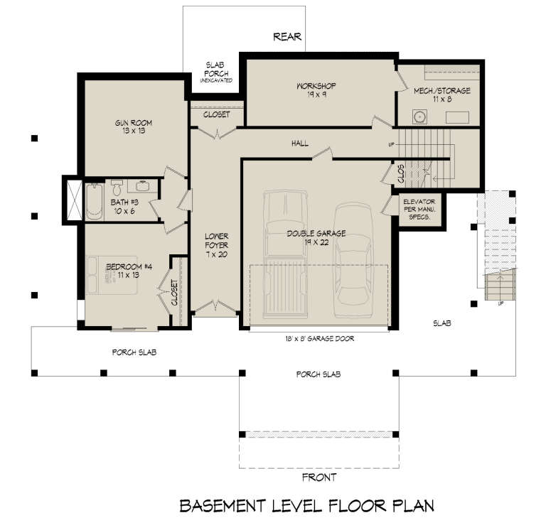 House Plan House Plan #34982 Drawing 1