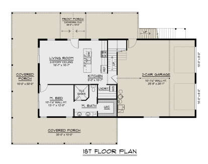 Main Floor  for House Plan #5032-00418