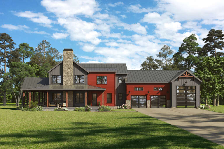 House Plan House Plan #34993 Front Elevation