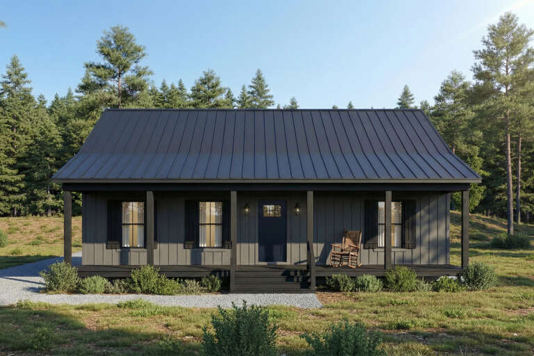 House Plan House Plan #34998 Front Elevation