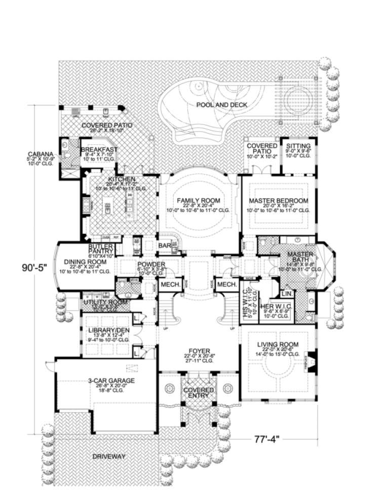 House Plan House Plan #3500 Drawing 1