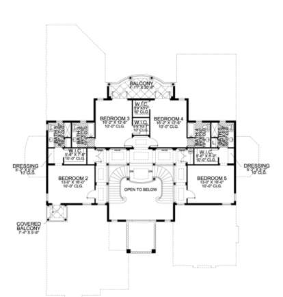 House Plan House Plan #3500 Drawing 2