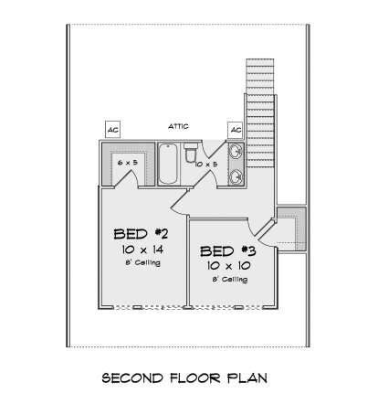 Second Floor for House Plan #4848-00561