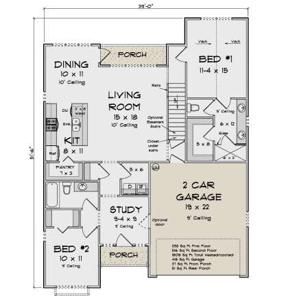 Main Floor  for House Plan #4848-00566