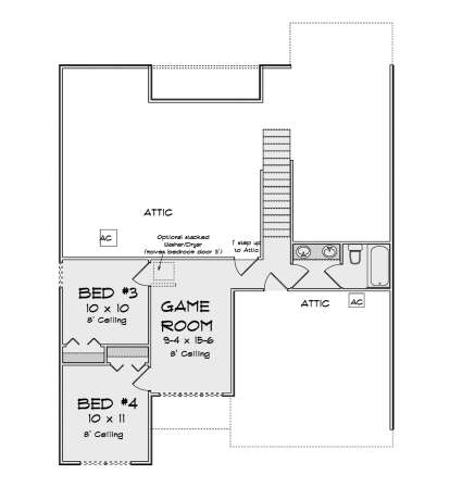 Second Floor for House Plan #4848-00566