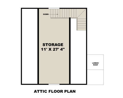 Second Floor for House Plan #039-00831
