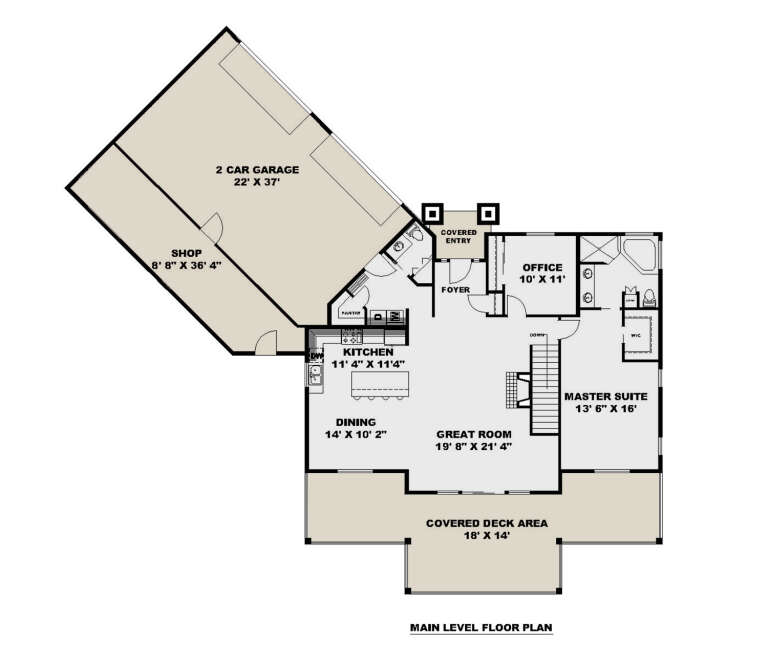 House Plan House Plan #35025 Drawing 1