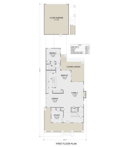 Main Floor  for House Plan #5445-00550