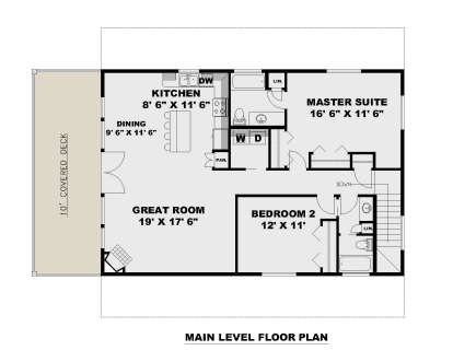 Second Floor for House Plan #039-00839