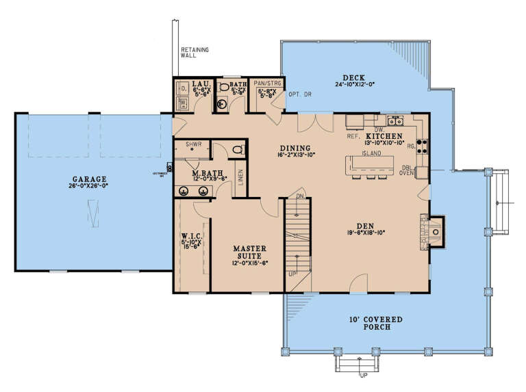 House Plan House Plan #35032 Drawing 1