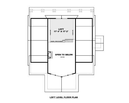 Second Floor for House Plan #039-00840