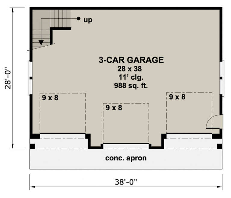 House Plan House Plan #35038 Drawing 1