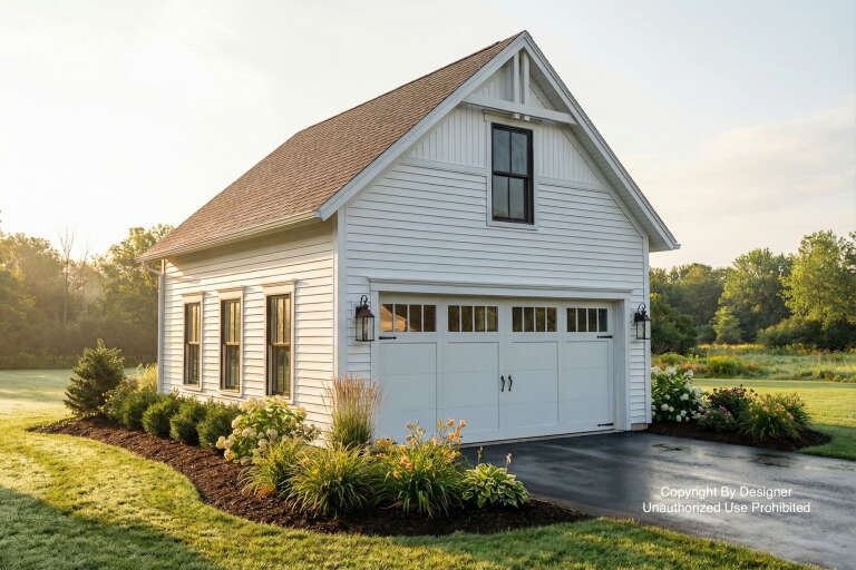 House Plan House Plan #35039 Angled Front Elevation 