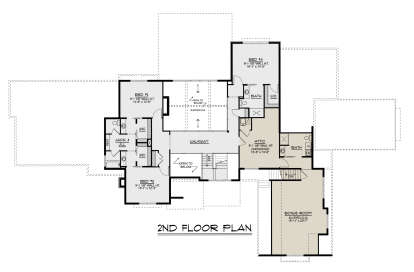 Second Floor for House Plan #5032-00419