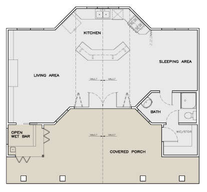 Main Floor  for House Plan #6471-00101