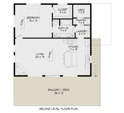 Second Floor for House Plan #940-01410