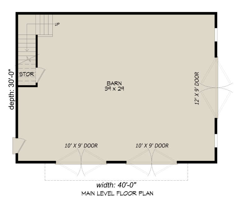 House Plan House Plan #35046 Drawing 1