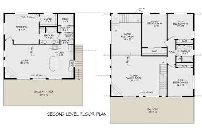 Second Floor for House Plan #940-01413