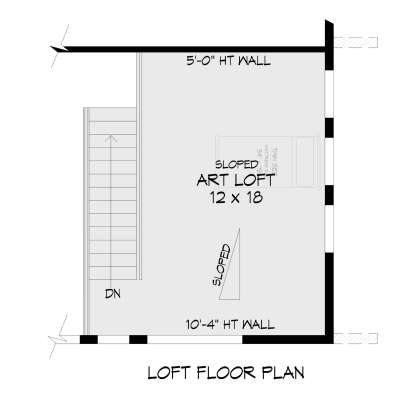 Loft for House Plan #940-01413