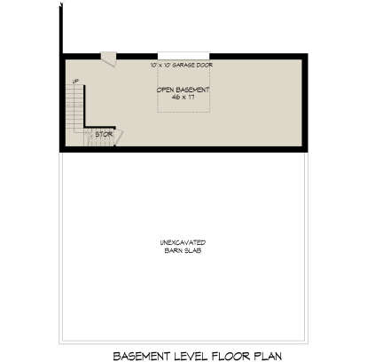 Basement for House Plan #940-01414