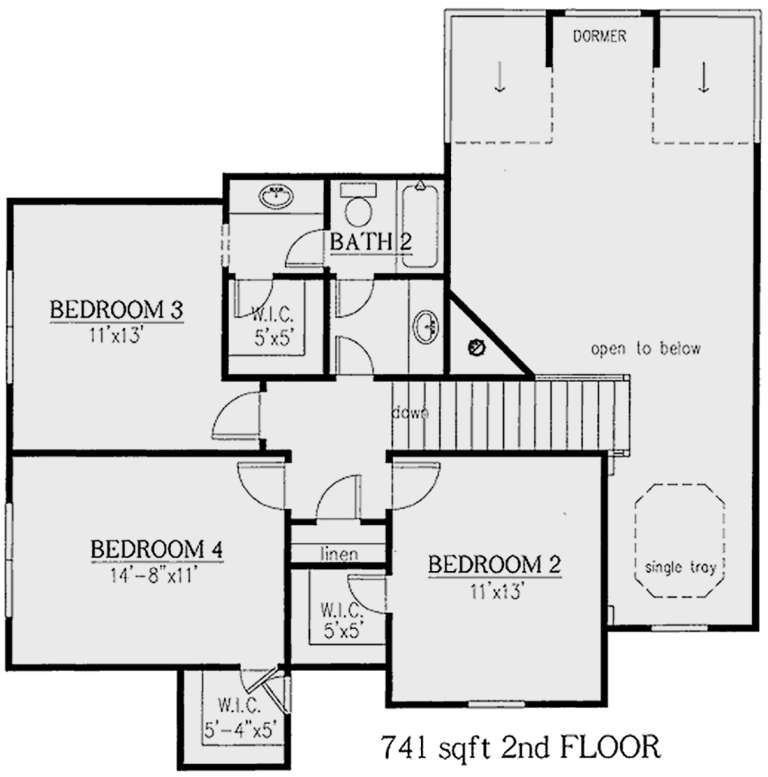 House Plan House Plan #3505 Drawing 2