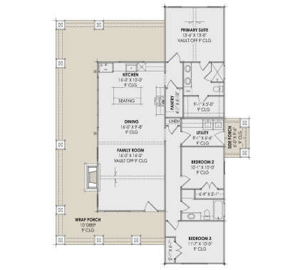 Main Floor  for House Plan #7983-00183