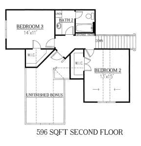 Floorplan 2 for House Plan #286-00025