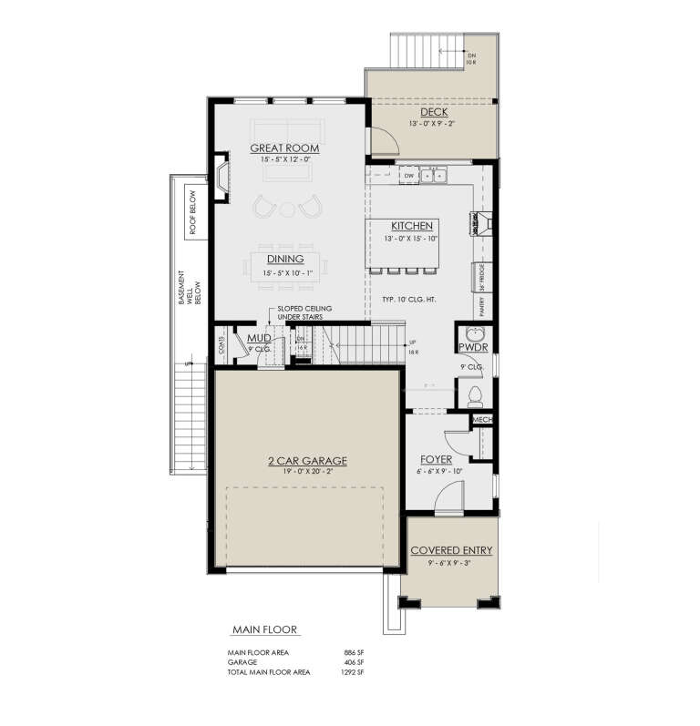 House Plan House Plan #35062 Drawing 1