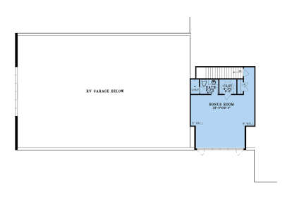 Bonus Room for House Plan #8318-00459