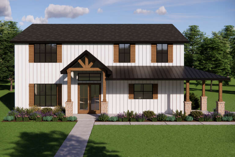 House Plan House Plan #35068 Front Elevation