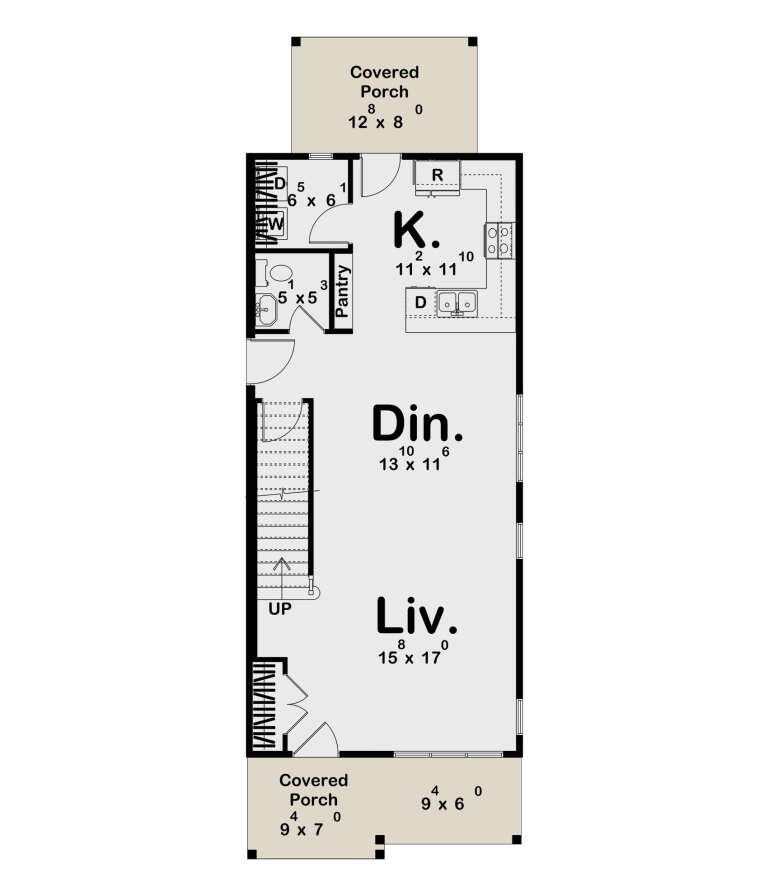 House Plan House Plan #35069 Drawing 1