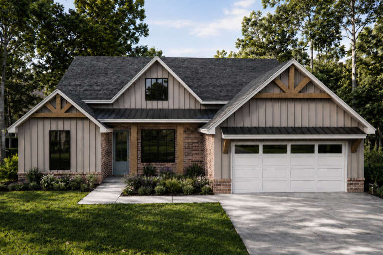 House Plan House Plan #35071 Front Elevation