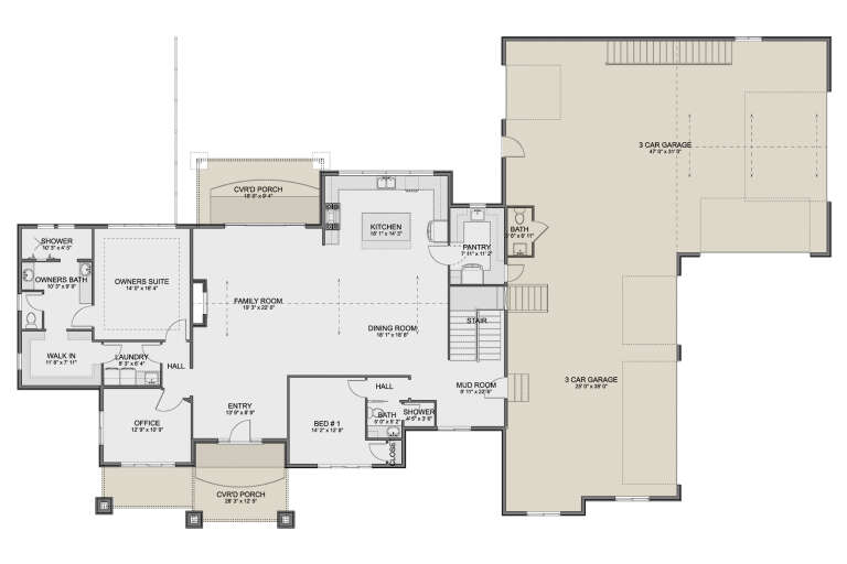 House Plan House Plan #35080 Drawing 1