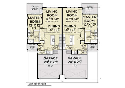 Main Floor  for House Plan #2464-00222