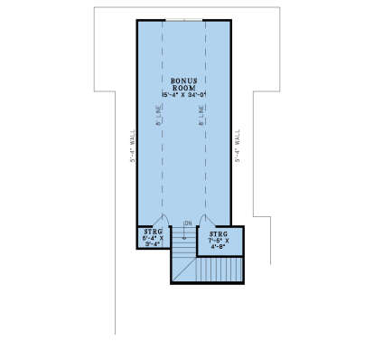 Bonus Room for House Plan #8318-00461