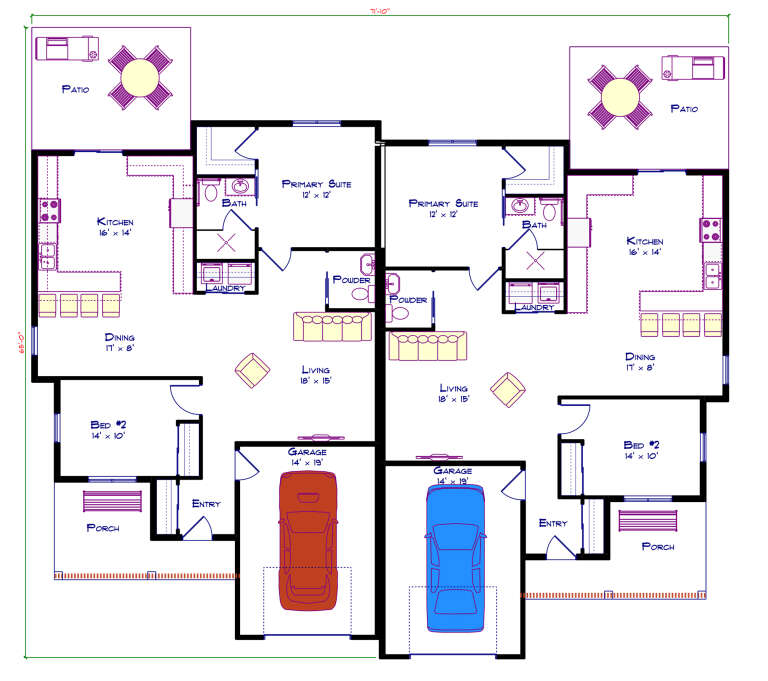 House Plan House Plan #35091 Drawing 1