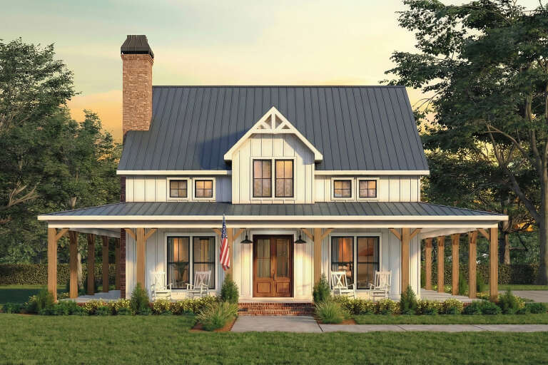 House Plan House Plan #35093 Front Elevation