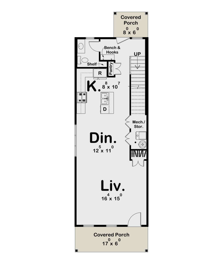 House Plan House Plan #35094 Drawing 1