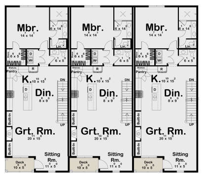 Main Floor  for House Plan #963-01248