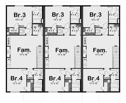 Third Floor for House Plan #963-01248