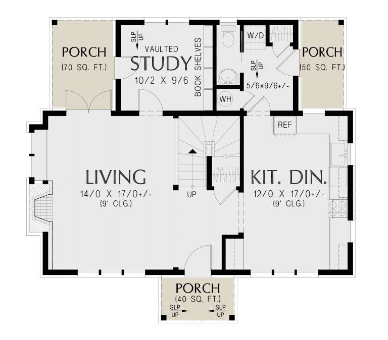 House Plan House Plan #35101 Drawing 1