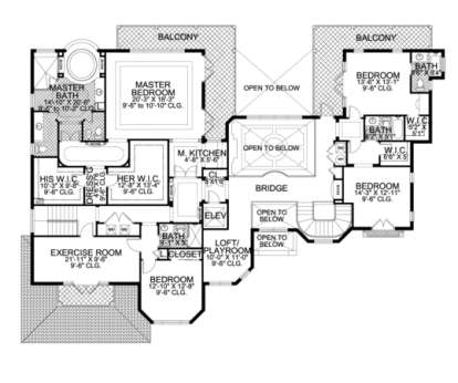 Floorplan 2 for House Plan #168-00083