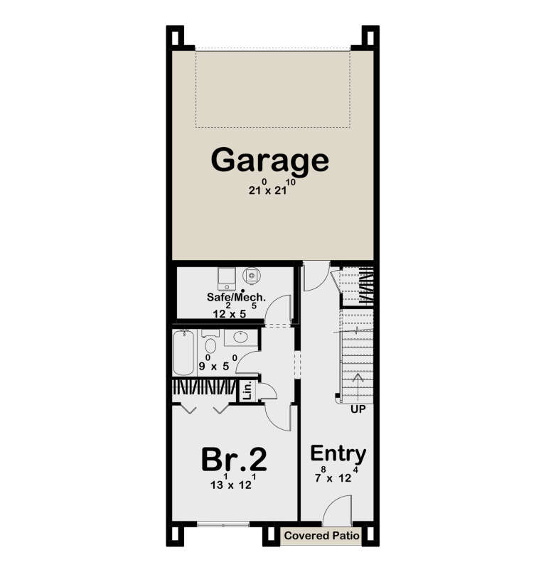 House Plan House Plan #35113 Drawing 1
