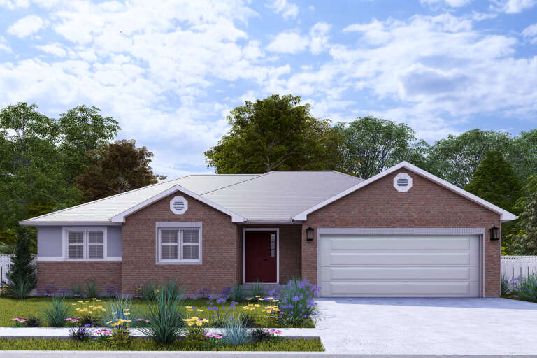 House Plan House Plan #35114 Front Elevation
