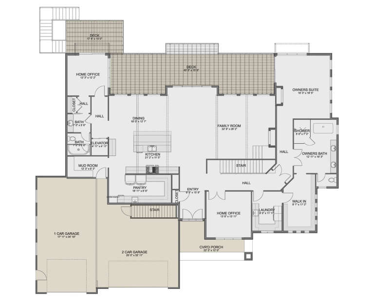 House Plan House Plan #35116 Drawing 1
