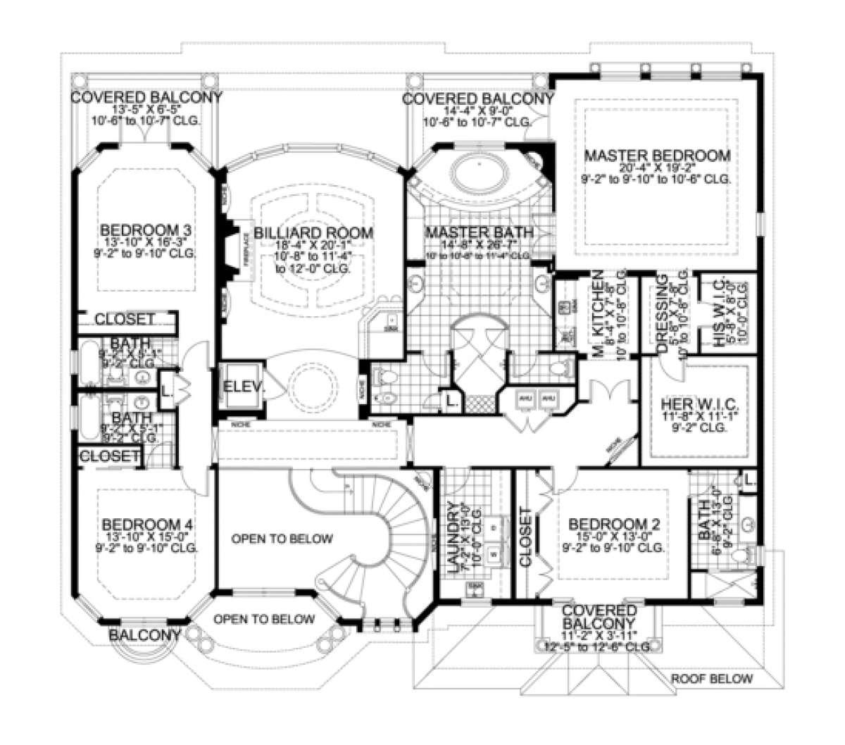 Floorplan 2 for House Plan #168-00084