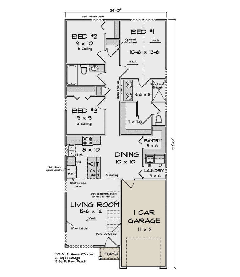 House Plan House Plan #35120 Drawing 1