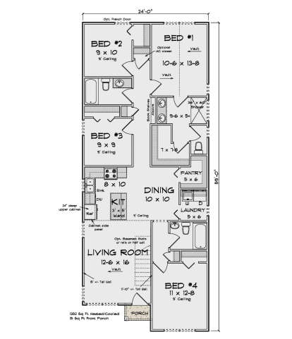 Main Floor  for House Plan #4848-00573
